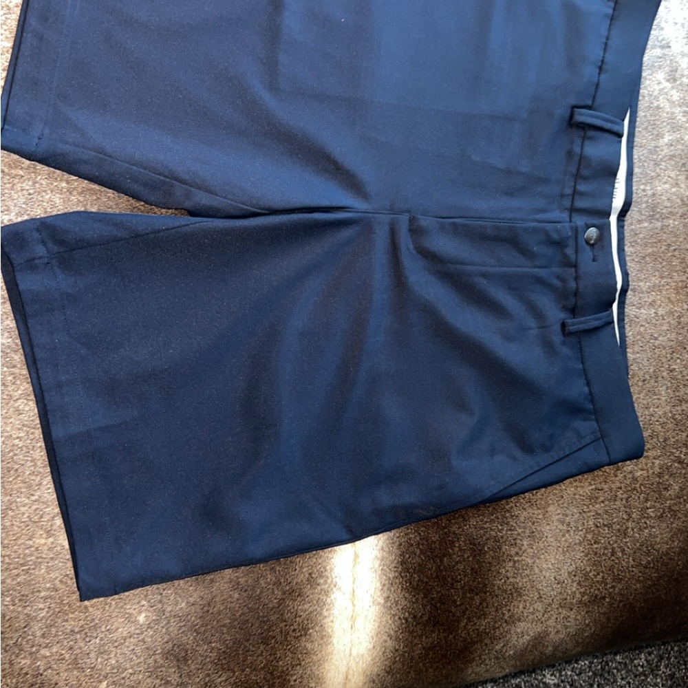 Callaway Black Flat Front Shorts Tailored Fit